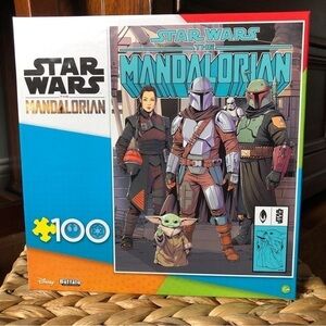 Star Wars: The Mandalorian comic book cover puzzle 100pc.